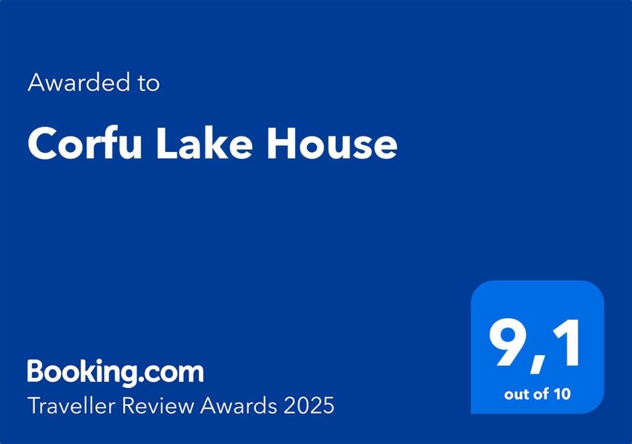 Corfu Lake House Канони Экстерьер фото